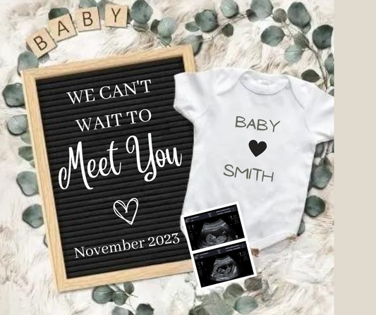 Digital Pregnancy Announcement | Gender and Pregnancy Reveal | funny pregnancy announcement |