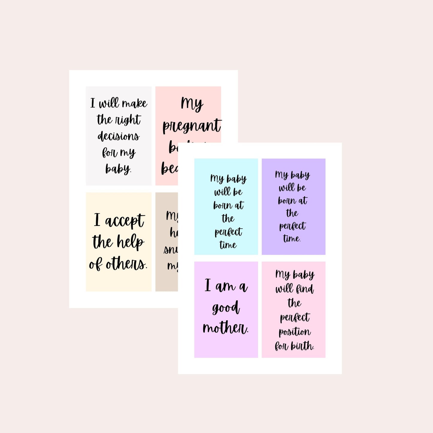 Positive Affirmation Pregnancy