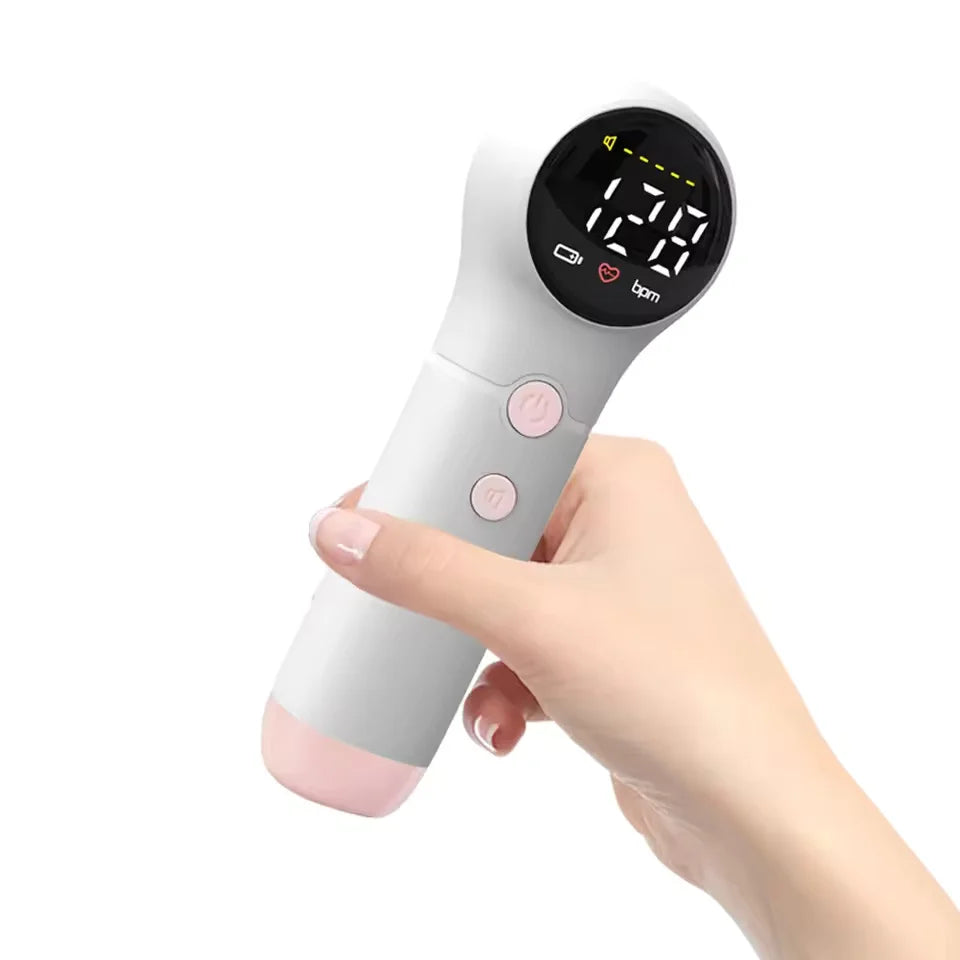 Creetify Portable Fetal Doppler | At-Home Baby Heart Rate Monitor