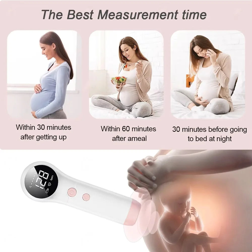 Creetify Portable Fetal Doppler | At-Home Baby Heart Rate Monitor