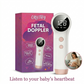 Creetify Portable Fetal Doppler | At-Home Baby Heart Rate Monitor