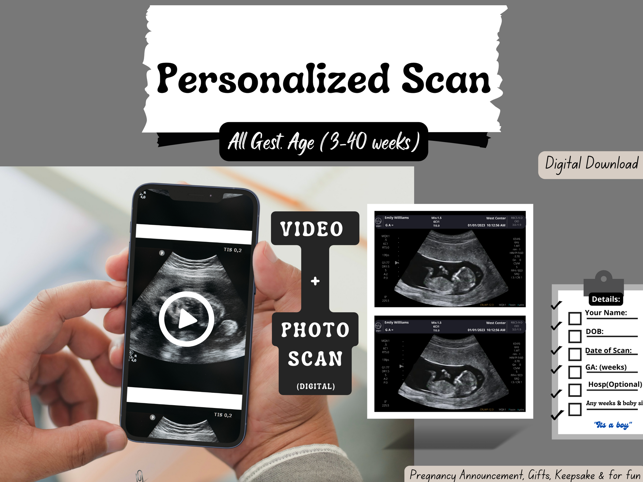 Fake Ultrasound With Name Freetimeline Videos - 3fyd2lc